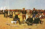 A Cavalryman's Breakfast on the Plains